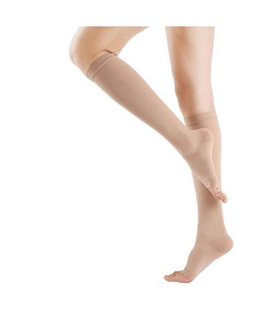 Aciyd compression stockings for leg prevention - comfortable and durable compression stockings for men and women men and women to prevent blood clots (18-21 mmHg) S