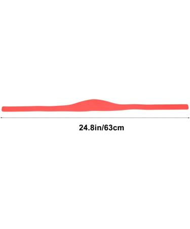 DIY Hair Trimming Template Creative Curved Band for Home Hair Styling Guide Silicone Haircut Band for Personalized Hairdressing Multifunctional Use for Men Boys Women (Red) - Buy Online on GoSupps.com