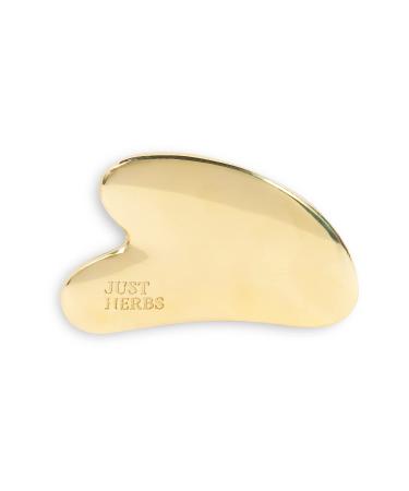 Kansa Gua Sha Face Massage Tool for Fine Lines Glowing Skin Reducing Stress & Eye Puffiness - 144 g