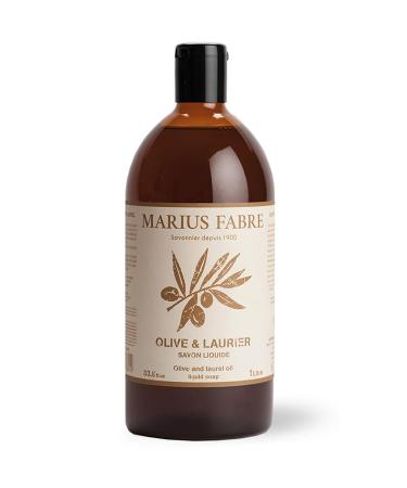Marius Fabre Liquid Aleppo Soap 1Litre (Refill Bottle)