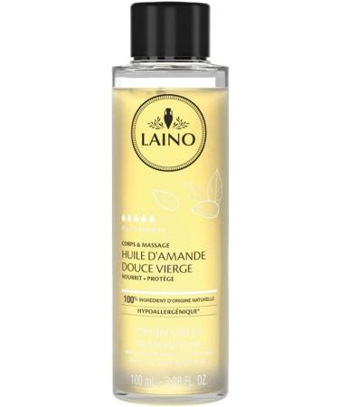 Laino Organic Sweet Almond Oil 100ml - Buy Online on GoSupps.com