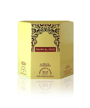 Nabeel Perfumes Dahn Al Oud Concentrated Roll On Oil Free From Alochol 6 x 6mL Perfume - Buy Online on GoSupps.com