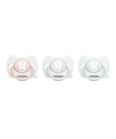 Suavinex 306599 Reversible Rabbit Pacifier for 0-6 Months - International Shipping Available - Buy Online on GoSupps.com