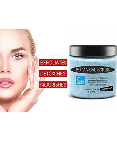 Facial peeling with jojoba beads and AHA 200 g made in France for sensitive skin - Buy Online on GoSupps.com