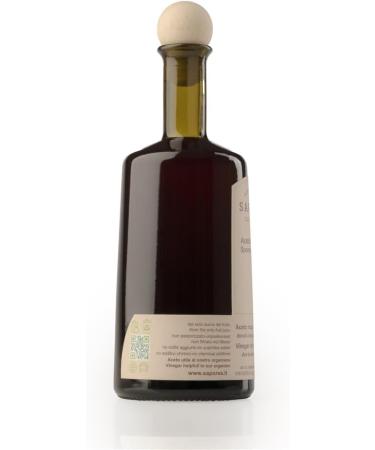 Organic pomegranate vinegar obtained by slow natural acetification from pomegranate juice of the Horse's Tooth unpasteurized - Buy Online on GoSupps.com