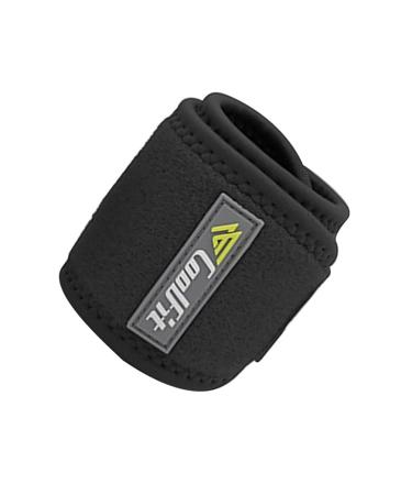HEALLILY 1 Pair Wristband Hand Brace Wrist Support Wrist Strap Carpal Tunnel Wrist Brace Wrist Sweatband Adjustable Wrist Brace Wrist Splint Hand Support Black