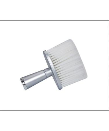 FRCOLOR 1pc Hairdressing Duster Nylon Neck Duster Brush Haircut Hair Brush Cleaner Face Brush Hair Cutting Hair Cutting Cleaning Brush Hair Cutting Sweep Duster Soft Fur Neck Brush 15.5x10 cm Silver - Buy Online on GoSupps.com