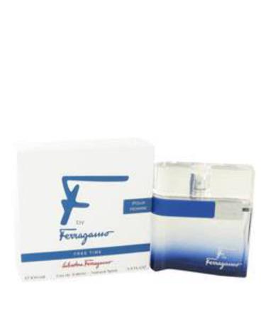 F by Ferragamo Free Time Eau De Toilette Spray 100ml/3.4oz Cedar 3.3 Fl Oz (Pack of 1)