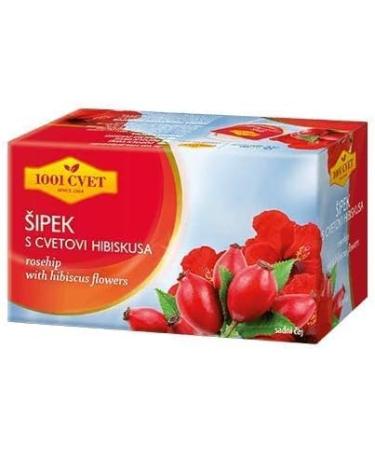  UPSY Rosehip Mountain Alps Herbal Tea 4 Packs per 20 Bags (80 Rosehip Tea Bags) - Buy Online on GoSupps.com