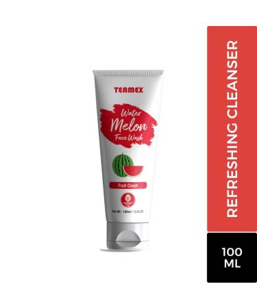 Watermelon Fruit Crush Super Glow Face Wash - 100 ml | Refreshing Brightening Cleanser for All Skin Types - Shop Internationally - Buy Online on GoSupps.com