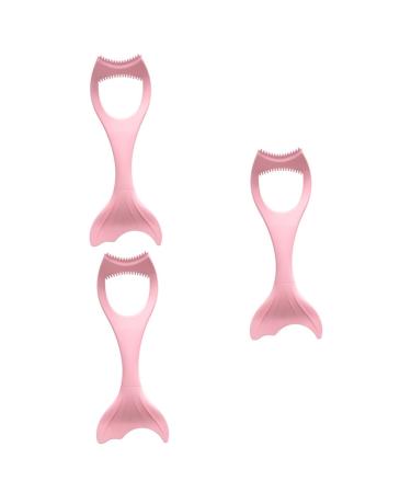 Beavorty Eyelash Applicator Tool 3pcs Eyeliner Auxiliary Artifact Eye Makeup Mascara Shield Applicator Guard Eye Makeup Tools 15X4.5CMx3pcs Pinkx3pcs