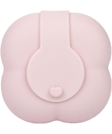 Cotton Pad Container Powder Puff Silicone Container Storage Box Soft Non Stick with Buckle for Cotton Pad Powder Puff Jewelry Earring Khaki - Buy Online on GoSupps.com