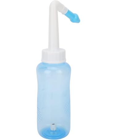 Nasal Irrigation Set 300ML - Sinus Rinse Bottle for Adult & Kid - Blue - Buy Online on GoSupps.com
