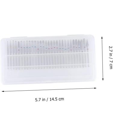 1 Box Nail Drill Manicure Filer Cylinder Head Grinding Head Polisher Nail Drill Manicure Head Nail Goue Grinding Head for Nail Manicure Tools Nail Art Kit to Rotate Drill Set Care As Shownx3pcs Mx3pcs - Buy Online on GoSupps.com