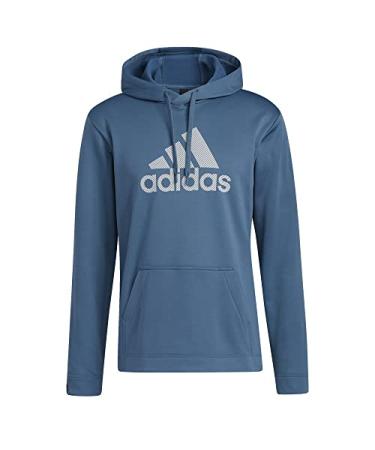 adidas Men's Game and Go Pullover Hoodie XX-Large Orbit Indigo / Orbit Indigo