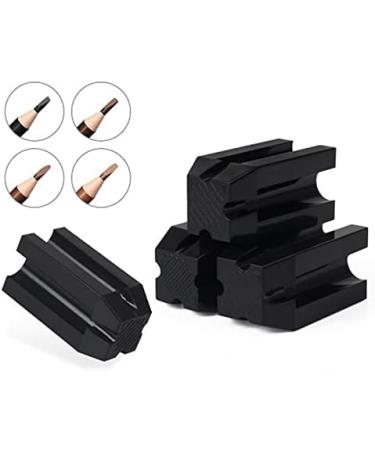 IYRYSOTT Eyeliner 4 Types Slot Eyebrow Pencil Sharpener Eyebrow Pencil Sharpening Tool for Eyebrows Makeup Pen Black Felt Eyeliner - Buy Online on GoSupps.com
