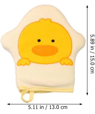 Kisangel 4pcs Loofah Sponge Mittens - Soft Bath Scrubber & Shower Body Sponges for Exfoliating Cleanser - Buy Online on GoSupps.com