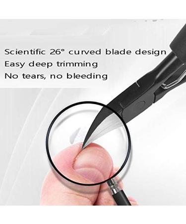 ISTOVO 4Pcs/Lot Paronychia Nail Tools Nail Clipper Nail Correction Thick Nails Ingrown Toenails Nippers Dirt Remover - Buy Online on GoSupps.com