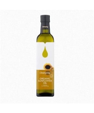 Clearspring | Sunflower Oil Organic | 4 x 500ml - Buy Online on GoSupps.com