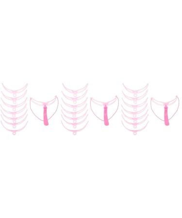 Mipcase 9 Sets Eyebrow Aid Eye Stamp Eyebrow Stamp Stencil Eyebrow Tool Four Generations Portable Supplies 12X11X8CMx3pcs Pinkx3pcs