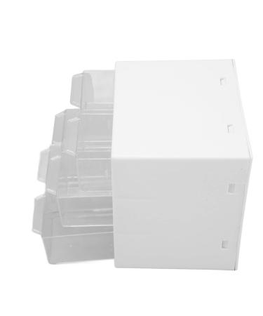 Nail Box 14 * 13 * 11 Nail Art Tool Box Desktop Dustproof Simple Nail Polish Supplies Storage Drawer Organizer Box