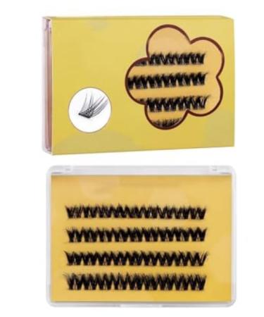 Wyelashes Lashs Fake lashes Lashes DIY Adhesive False Eyelashes 5D Simulation of Natural Curling No Glue Required Reusable Female Eyelash Decoration (Eye 1101)
