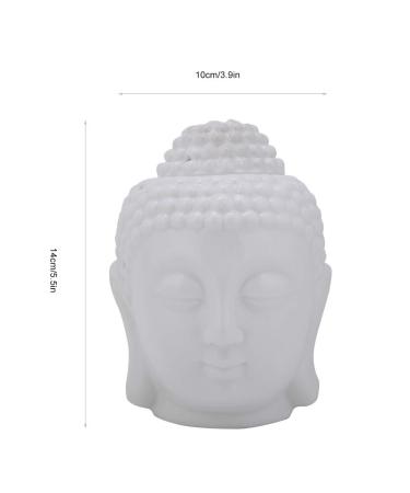 Buddha Head Shaped Essential Oil Diffuser | Aromatherapy Candle Holder for Yoga & Spa Decor | Perfect Gift for Home & Bedroom - Buy Online on GoSupps.com