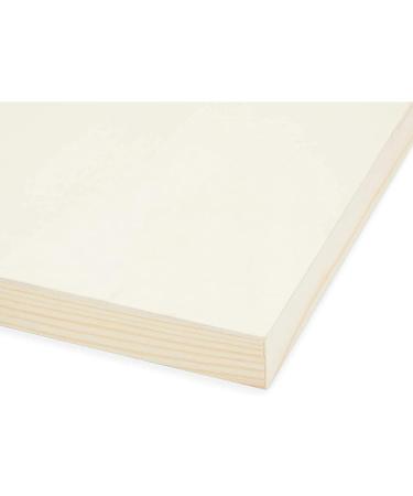 Set of 8 Unfinished Wood Canvas Boards for Painting - Ideal for Crafts and DIY Signs in 4 Sizes - Buy Online on GoSupps.com