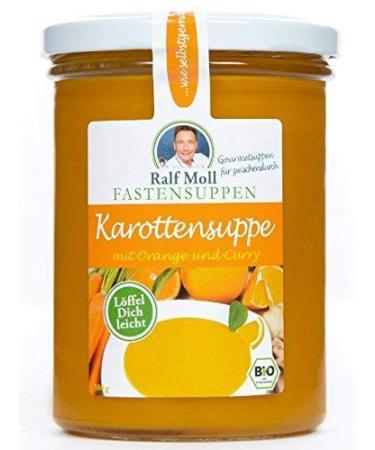 Ralf Moll Organic Fasting Soups - 6x380ml | Tomato Carrot & Sweet Potato | Effective Weight Loss with Interval Fasting - Buy Online on GoSupps.com