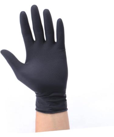 Vaguelly 10pi ces Kit Moufles De Protection Noirs Latex R utilisables Pour Teinture Capillaire Et Soins Salon Professionnel - Buy Online on GoSupps.com