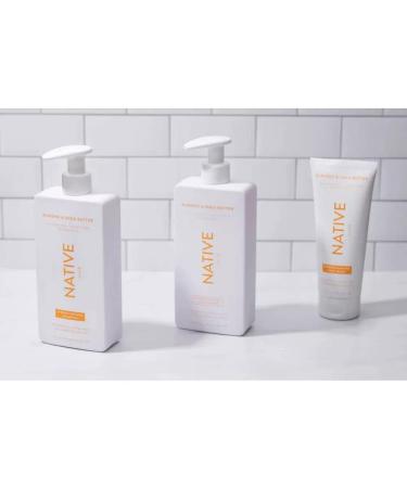 Native Almond & Shea Butter Deep Conditioner - Strengthening Hair Mask 6 fl oz - Sulfate, Paraben, and Silicone Free - Buy Online on GoSupps.com