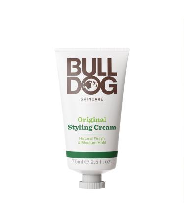 BULLDOG SKINCARE - Original Hair Styling Cream For Men| Natural Finish and Medium Hold | 75 ml - Buy Online on GoSupps.com