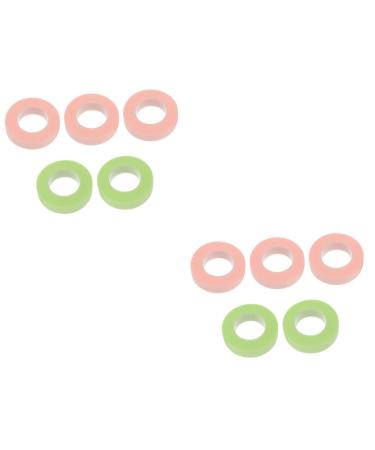 minkissy 10 Rolls Grafting Eyelash Tape Facial Tape Lash Applicator Tool Pink Tools Green Duct Tape Face Stuff Lashes Glue Diy Eyelashes Extension Tape Lip Non-woven Fabric Cosmetic Clean