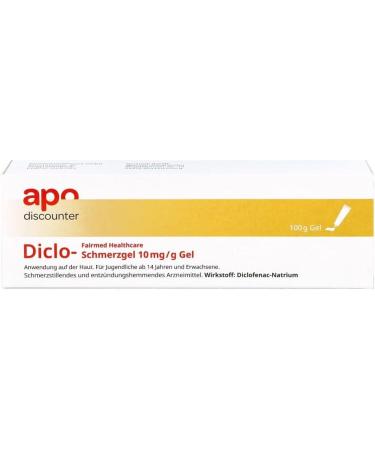 Buy Diclofenac Pain Gel 100g - Fast Relief for Muscle & Joint Pain | International Shipping Available - Buy Online on GoSupps.com