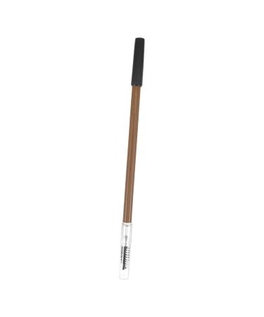 MUSISALY Pencil Brow Pen Women Brow Pencil Women Makeup Brow Pencil Wood Brow Pencil Wooden 1 count (Pack of 1) Coffee
