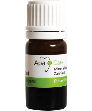 APA CARE Mineralizing Tooth Lacquer with 20% Hydroxylapatite | Self-Curing Schellack-Based Liquid Tooth Enamel | 5ml Brush Bottle - International Shipping Available - Buy Online on GoSupps.com