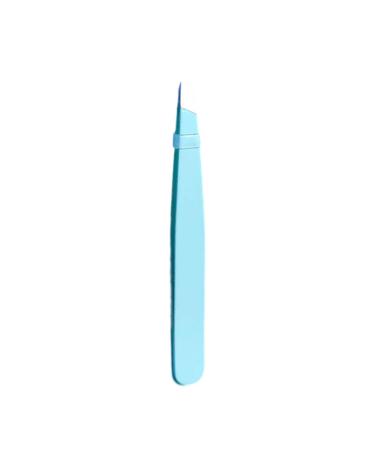 Ey brow tweezers made of stainless steel black tweezers hair removal multi-purpose tweezers for beauty high-quality eyebrow tweezers skin care tweezers set 96 green sloping opening