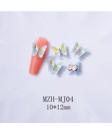 3D Nail Art Rhinestone Crystal AB Butterfly Charms Sparkle Nail Decoration Jewerlry Hand Craft DIY Accessories (MJ04) - Buy Online on GoSupps.com