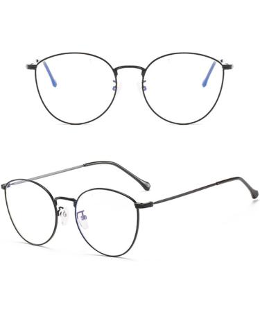 Blue Light Blocking Photochromic Glasses - Vintage Metal Frame Color Changing for Computer Reading & Gaming - Buy Online on GoSupps.com