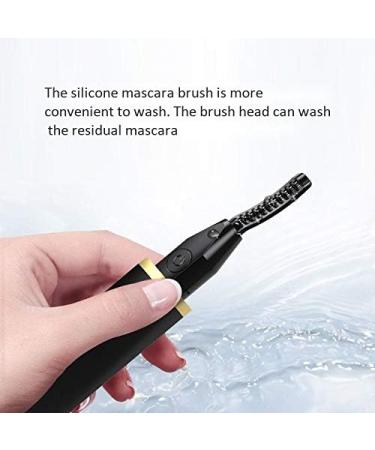 RIYAN Electric Heated Eyelash Curler Heated Makeup Eye Lashes Heated Eyelash Curler Applicator Long Lasting Beauty Tool - Buy Online on GoSupps.com