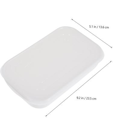 Alipis 4pcs Box Crisper Fridge Organizer Vegetable Container Seal Fridge Can Seal Can Food Storage Tank - Buy Online on GoSupps.com