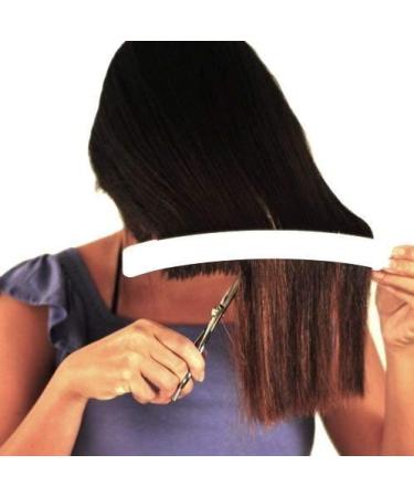 Creaclip Hair Cutting Aid - Precision Stencil for Perfect Ponytail Haircuts | International Shipping - Buy Online on GoSupps.com
