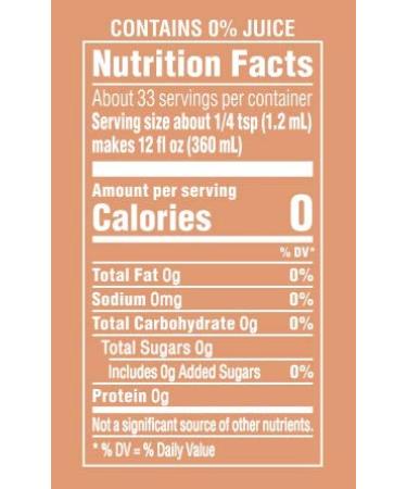 Sodastream Bubly Drops Twin Pack (Peach) - Effervescent Soda Flavoring - Buy Online on GoSupps.com