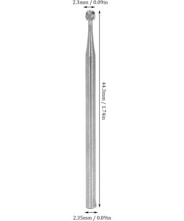 Nail Drill Bit Available Nail Polisher Drill Bits Anti corrosion for Most People for Manicure Polishing(T-2) - Buy Online on GoSupps.com