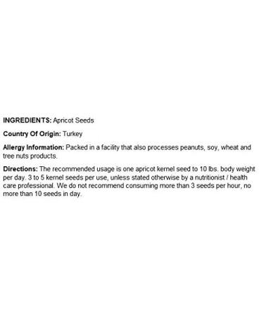 Sweet Raw Apricot Kernels (Seeds) - 2 LB Resealable Bags | Unpasteurized, Non-GMO | NUTS U.S - Buy Online on GoSupps.com