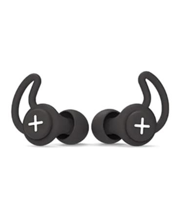 BIXUEJ 1Set Waterproof Swimming Ear Plugs Sleep Earplugs Black for Sleeping Diving Surf Soft Comfort Ear Protector