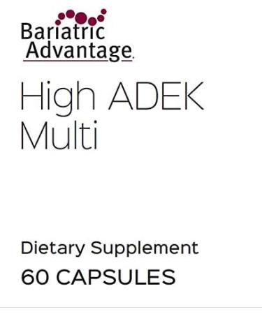 Bariatric Advantage High ADEK Multivitamin - 60 Count - Buy Online on GoSupps.com