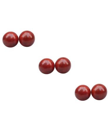 Healeved 6 StK Chinese for the hands meditation balls for the hands wooden hand stress ball tool massage - china gymnastics ball fitness ball on the wrist bamboo