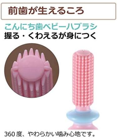 Richell Tri-Toothbrush Set - Assorted Colors for Kids | Tooth Cleaning Habits Starter Kit International Shipping Available - Buy Online on GoSupps.com