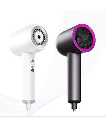 Negative Ion Hair Dryer Low Radiation Hair Dryer Hair Salon Anti-Portable Hair Dryer Intelligent Negative Ion Hair Dryer/White (White) - Buy Online on GoSupps.com